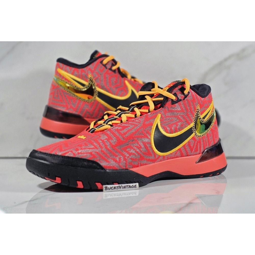 Nike LeBron NXXT Sundial Heat Basketball  HF0712-600 Mens Size 9.5 New DS Pe